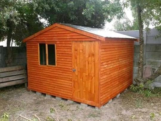 Home wooden wendy garden shed